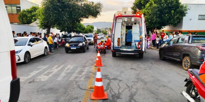 Criança de 11 anos fica ferida após atropelamento em Goianésia