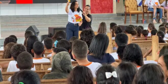 Maio Laranja em Goianésia reúne crianças e adolescentes em ação de prevenção