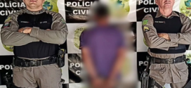 Homem é preso após furtar peça de balança industrial em Itapaci