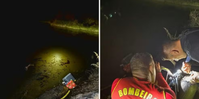 Seis pessoas morrem após carro cair no Lago Corumbá IV, em Goiás