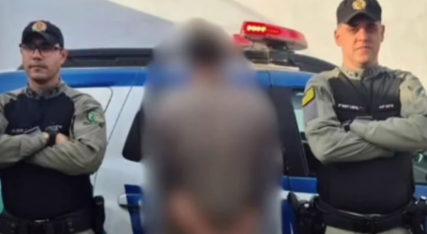 Homem é preso por importunação sexual e posse de munições de calibre restrito em Rialma