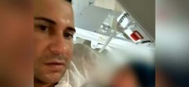Pai preso em elevador com filho que tinha nascido há cerca de 40 minutos arrombou porta para sair: ‘Desespero’