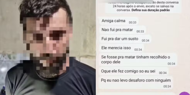 Homem confessa homicídio após ser criticado por ser roqueiro e andar de coturno: ‘Desaforo que eu não aceitei’