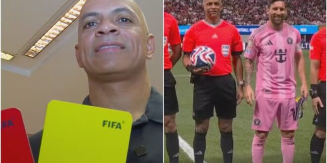 Árbitro goiano que vai apitar a partida de abertura da Copa do Mundo faz sucesso nas redes sociais: ‘A lenda’